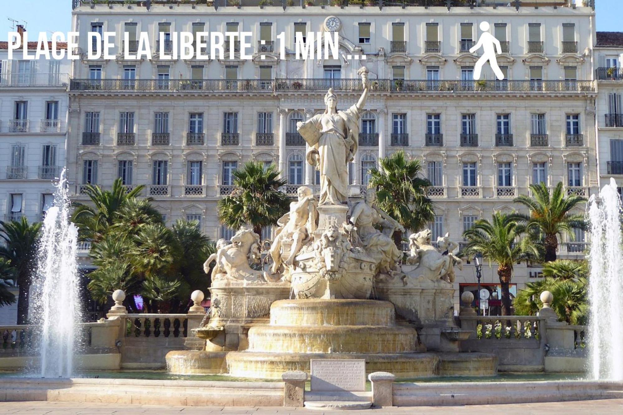 Short Time Suites Toulon Centre 3 "Le Spot" Check-In Auto Esterno foto